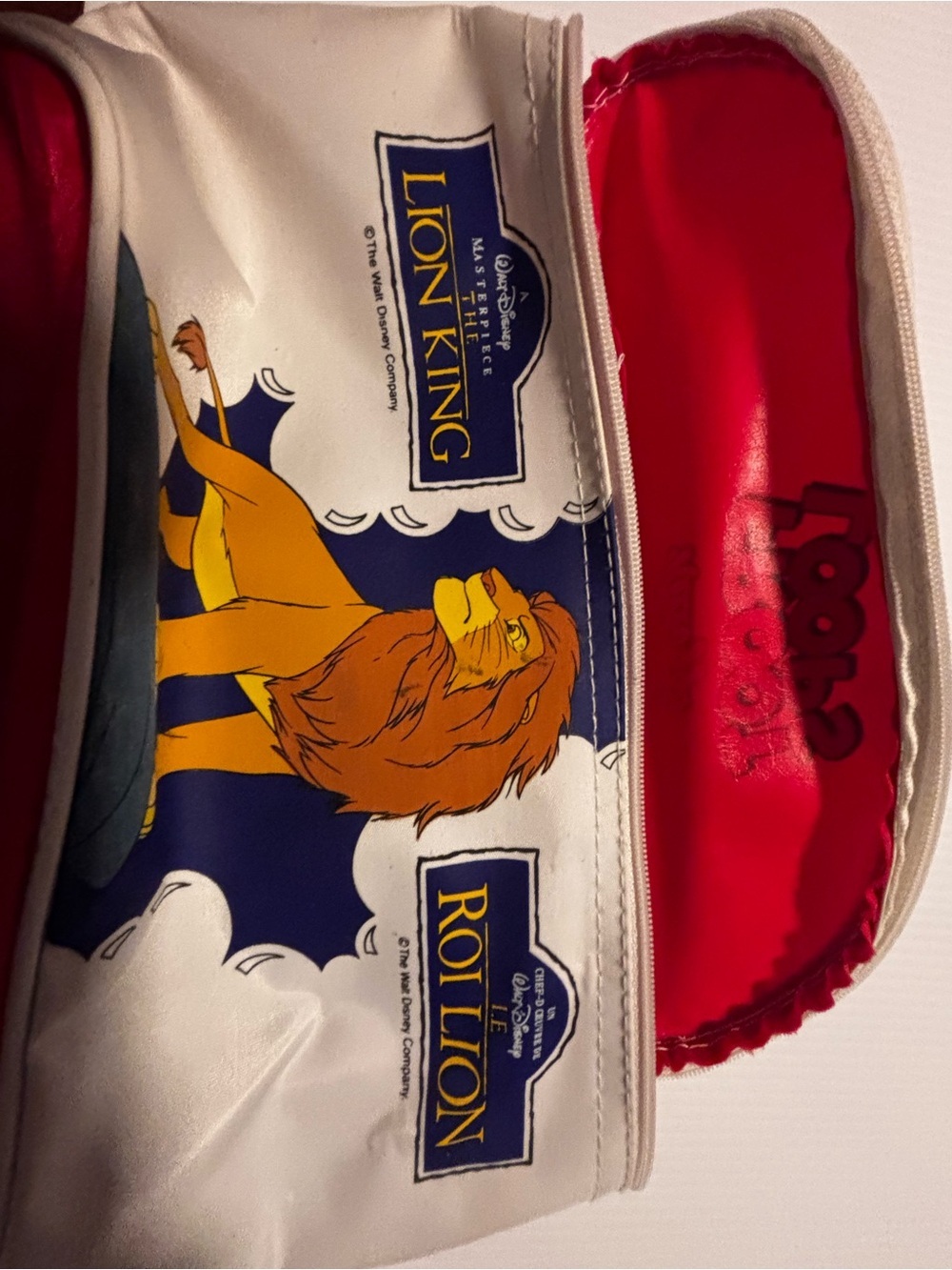 Vintage 1994 Disney Lion King Froot Loops Fanny Pack Belt Bag Le Roi Lion Promo - Picture 7 of 7